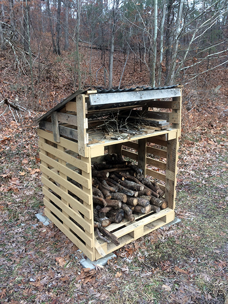 recycle pallet shed